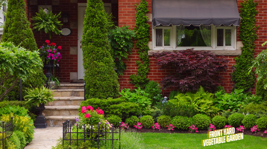 How to Make a Vegetable Garden Front Yard